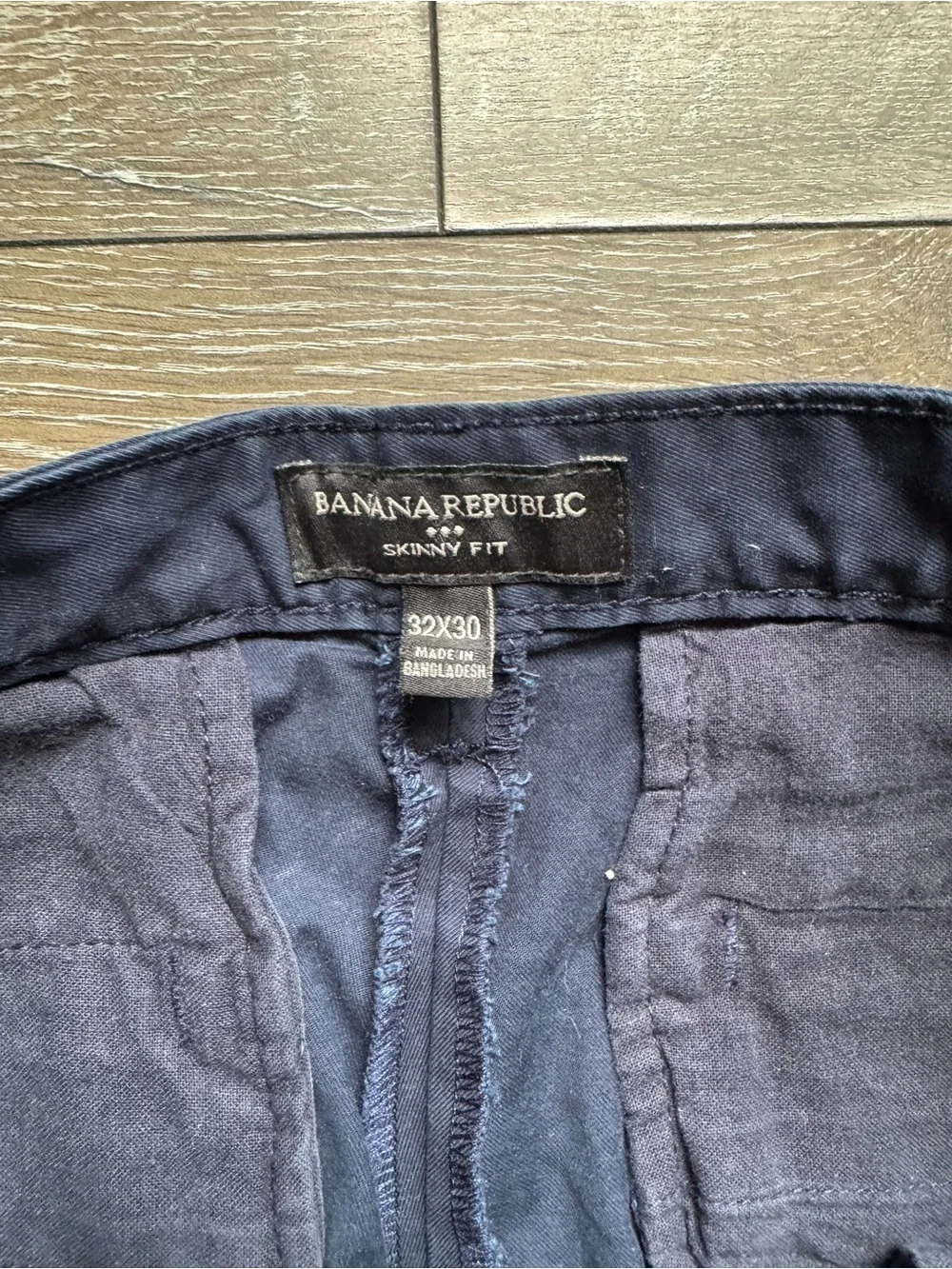 Banana Republic Men's Navy Chino Pants